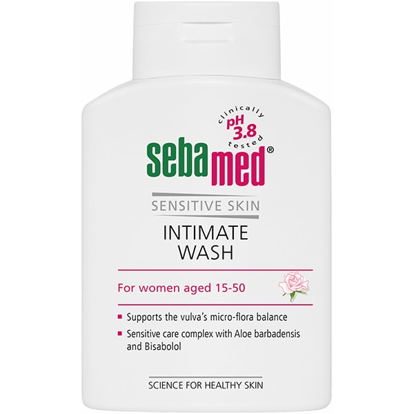 Lotiune igiena intima SEBAMED Sensitive Skin, pH 3.8, 200ml