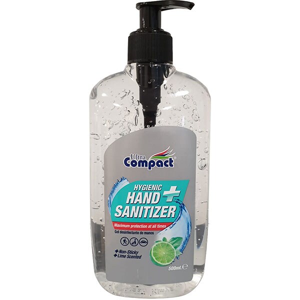 Gel igienizant pentru maini ULTRA COMPACT Hygienic, 500ml