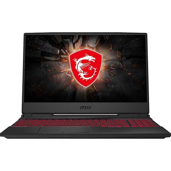 Laptop Gaming MSI GL65 9SD-206XRO, Intel Core i7-9750H pana la 4.5GHz, 15.6" Full HD, 8GB, SSD 512GB, NVIDIA GeForce GTX 1660Ti 6GB, Free Dos, negru