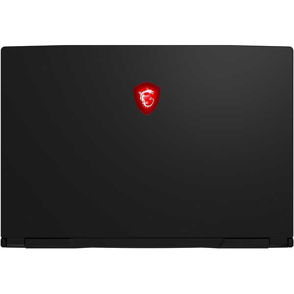 Laptop Gaming MSI GL65 9SD-206XRO, Intel Core i7-9750H pana la 4.5GHz, 15.6" Full HD, 8GB, SSD 512GB, NVIDIA GeForce GTX 1660Ti 6GB, Free Dos, negru