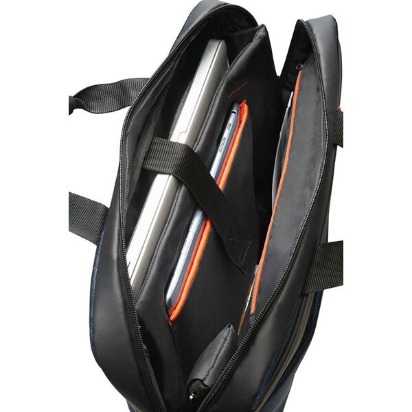 Geanta laptop SAMSONITE Qibyte-002, 15.6", albastru