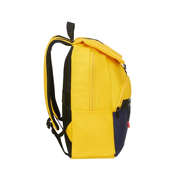 Rucsac laptop AMERICAN TOURISTER City Aim, 14.1", albastru-galben