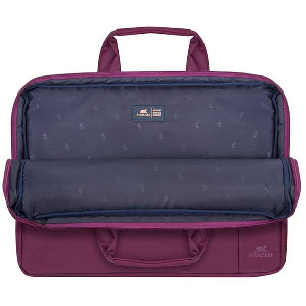 Geanta laptop RIVACASE 8231, 15.6", Poliester, mov
