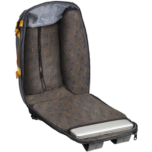 Rucsac laptop AMERICAN TOURISTER Take2Cabin, 14.1", gri-galben