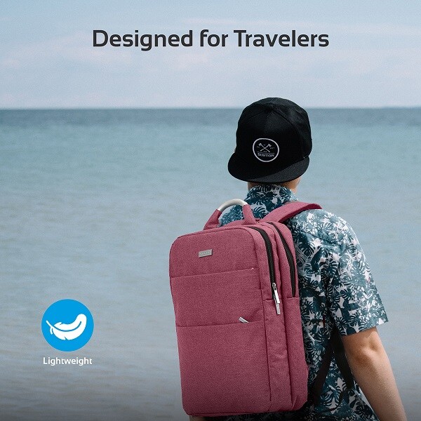 Rucsac laptop PROMATE Nova-BP, 15.6", rosu