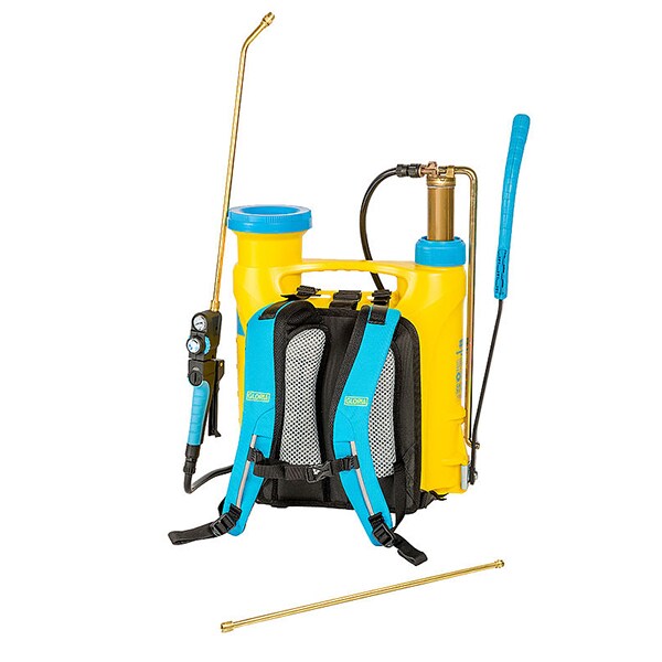 Pompa de stropit GLORIA Pro 1300, 13L, 6 bar, garnituri FKM, galben