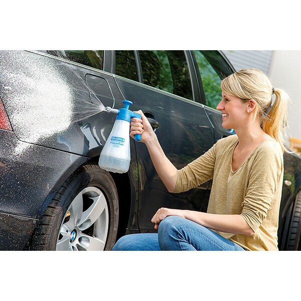 Pulverizator GLORIA FoamyClean 100, 1L, 3 bar, garnituri FKM, galben