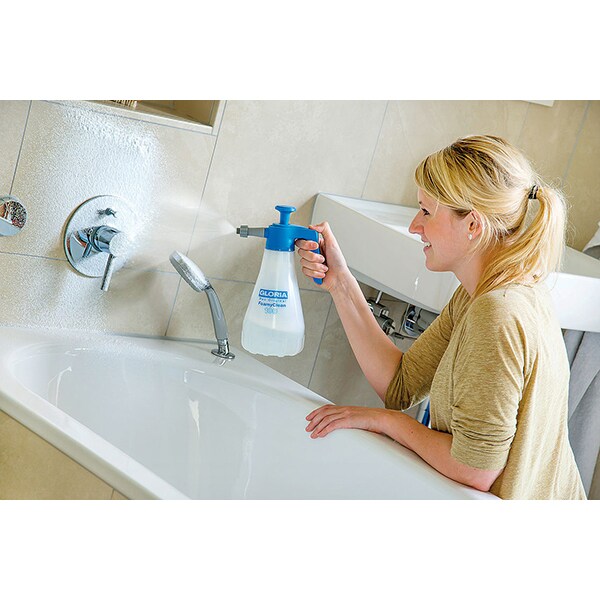 Pulverizator GLORIA FoamyClean 100, 1L, 3 bar, garnituri FKM, galben