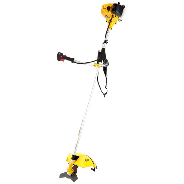 Trimmer benzina DENZEL DT 33, 1.8cp, 9500RPM, 42cm, galben