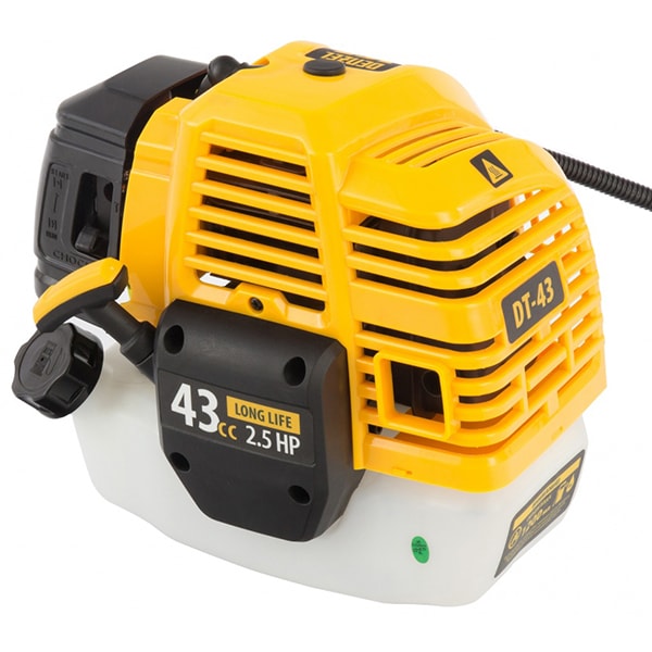 Trimmer benzina DENZEL DT 43, 2.5cp, 9500RPM, 42cm, galben