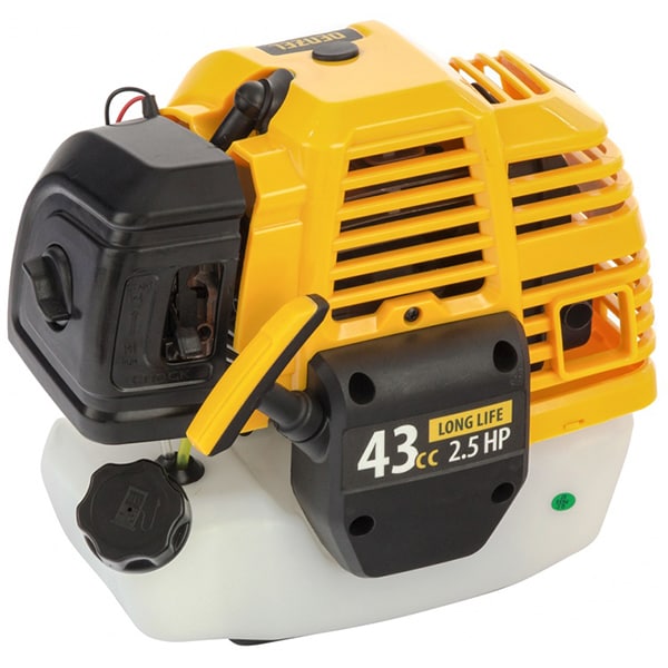 Trimmer benzina DENZEL DT 43S, 2.5cp, 9500RPM, 42cm, galben