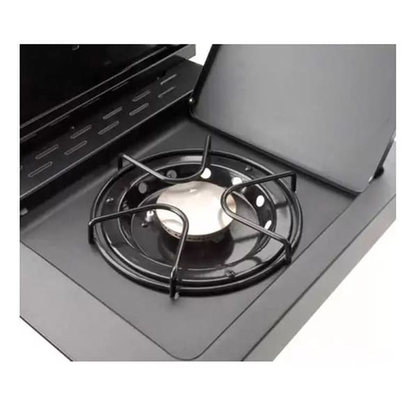 Gratar pe gaz LANDMANN Triton 12940, 65 x 45 cm, 3 + 1 arzatoare, 4 role, argintiu