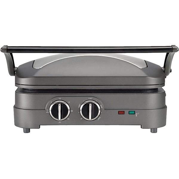 Gratar electric CUISINART GR47E, 1600W, gri inchis 