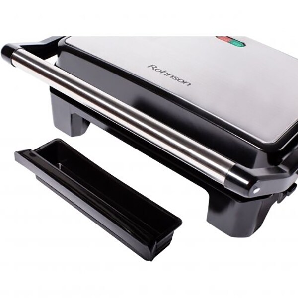 Gratar electric ROHNSON R2103, 800W, argintiu-negru