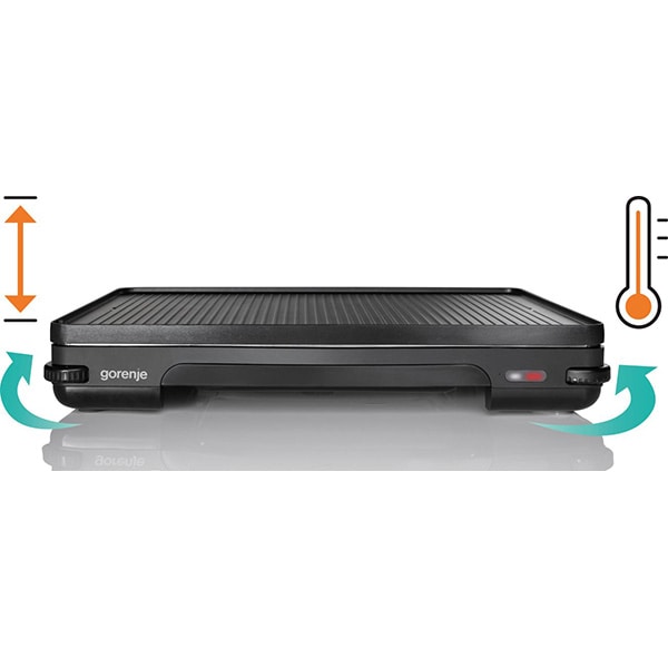 Gratar electric GORENJE TG2000LCB, 1800W, negru