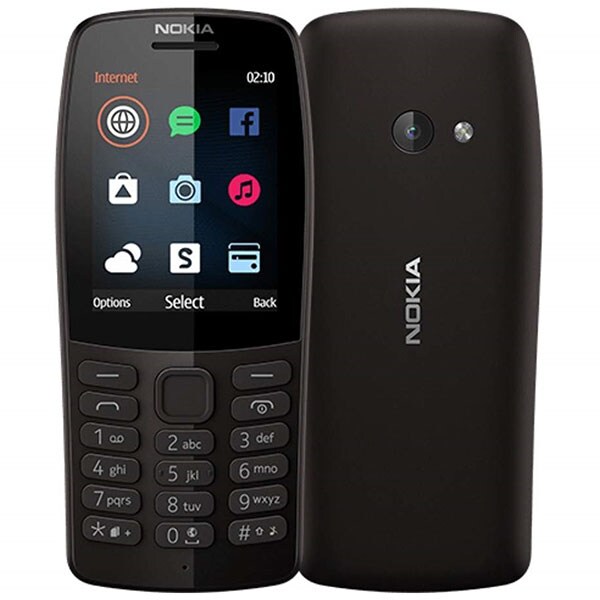 Telefon mobil NOKIA 210 (2019), 16MB, 2G, Dual SIM, negru