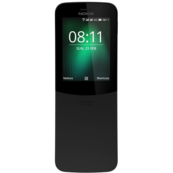 Telefon mobil NOKIA 8110 512MB RAM, 4GB, 4G, Dual SIM, Black