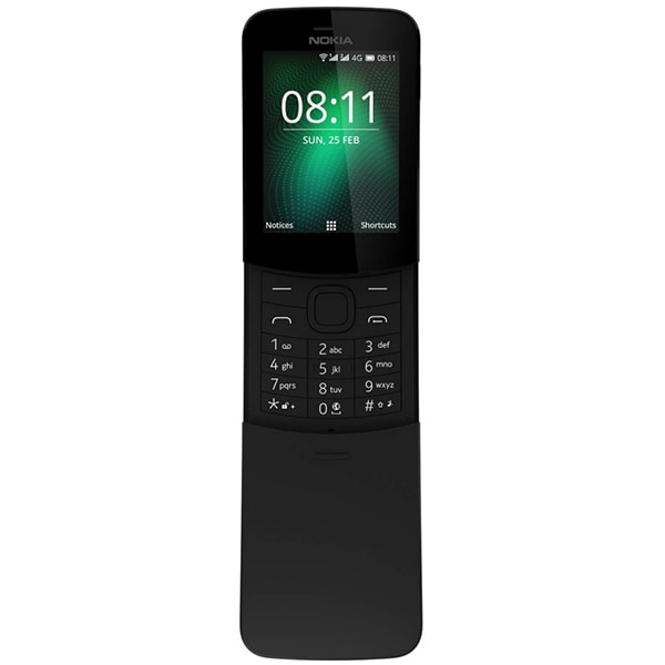 Telefon mobil NOKIA 8110 512MB RAM, 4GB, 4G, Dual SIM, Black