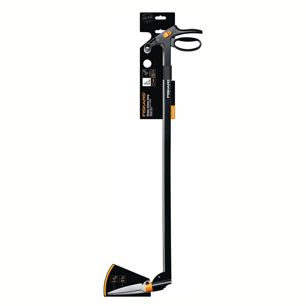 Foarfeca lunga cu servo-parghie pentru gazon FISKARS 113690 GS46, 101cm, otel