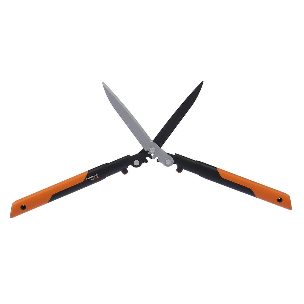 Foarfeca pentru gard viu Fiskars PowerGearX HSX92, 63cm, otel