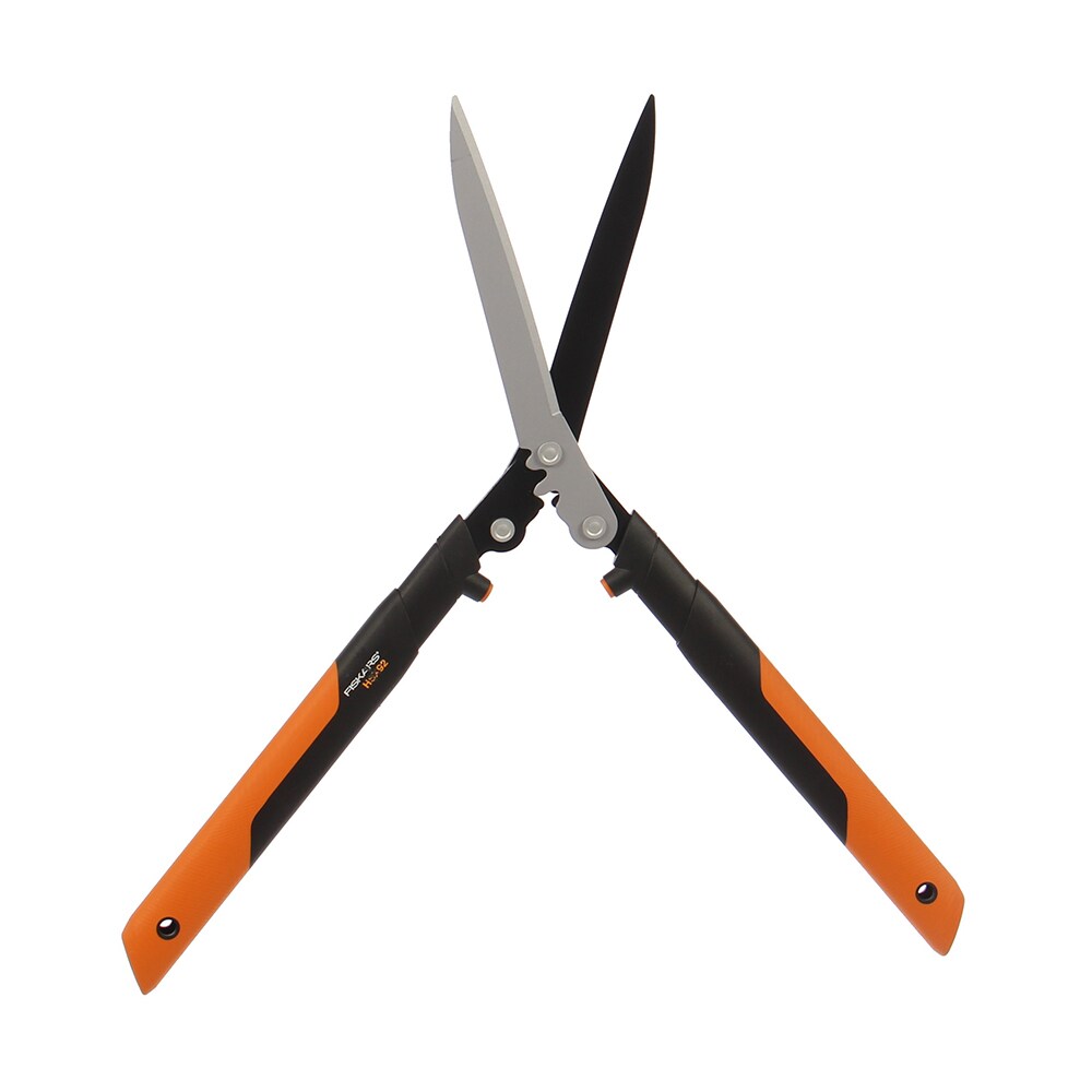 Foarfeca pentru gard viu Fiskars PowerGearX HSX92, 63cm, otel