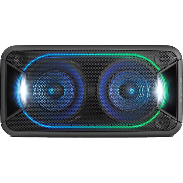 Sistem audio High Power SONY GTK-XB90, Bluetooth, NFC, Extra Bass, Party Music, Iluminare, negru