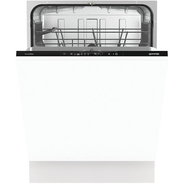 Masina de spalat vase incorporabila GORENJE GV631D60, 12 seturi, 5 programe, 60 cm, Clasa D, panou comanda negru