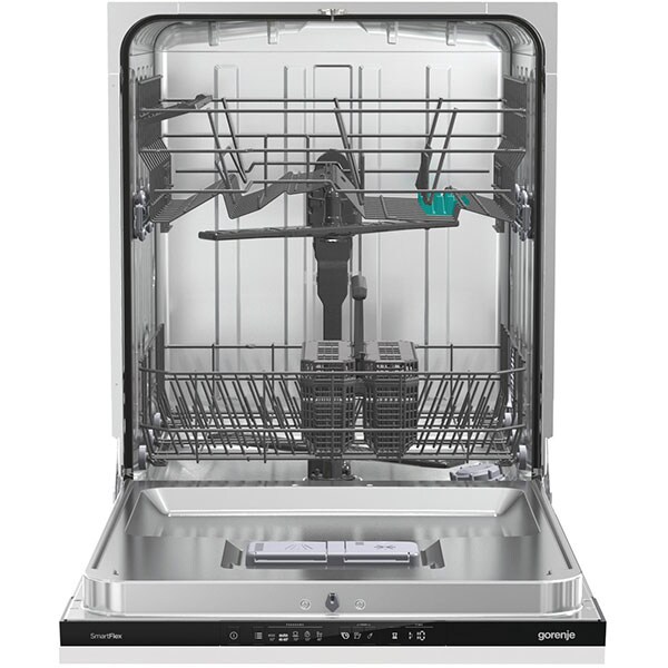 Masina de spalat vase incorporabila GORENJE GV631D60, 12 seturi, 5 programe, 60 cm, Clasa D, panou comanda negru