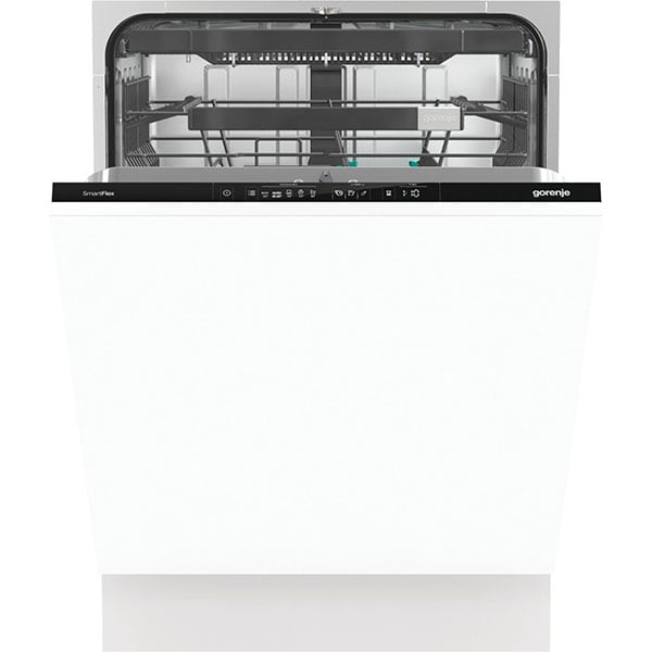 Masina de spalat vase incorporabila GORENJE GV671C60, 16 seturi, 5 programe, 60 cm, Clasa C, panou comanda negru