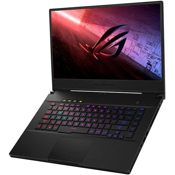 Laptop Gaming ASUS ROG Zephyrus S15 GX502LXS-HF027, Intel Core i7-10750H pana la 5.0GHz, 15.6" Full HD, 16GB, SSD 1TB, NVIDIAGeForceRTX 2080 Super Max-Q 8GB, Free DOS, negru