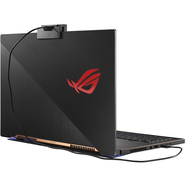 Laptop Gaming ASUS ROG Zephyrus S GX701GXR-H6080T, Intel Core i7-9750H pana la 4.5GHz, 17.3" Full HD, 24GB, SSD 1TB, NVIDIA GeForce RTX 2080 Max-Q Design 8GB, WebCam, Windows 10 Home, negru