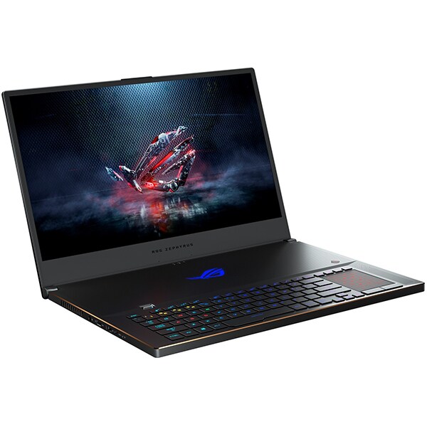 Laptop Gaming ASUS ROG Zephyrus S GX701LWS-HG019T, Intel Core i7-10750H pana la 5.0GHz, 17.3" Full HD, 16GB, SSD 1TB, NVIDIA GeForce RTX 2070 8GB, Windows 10 Home, negru
