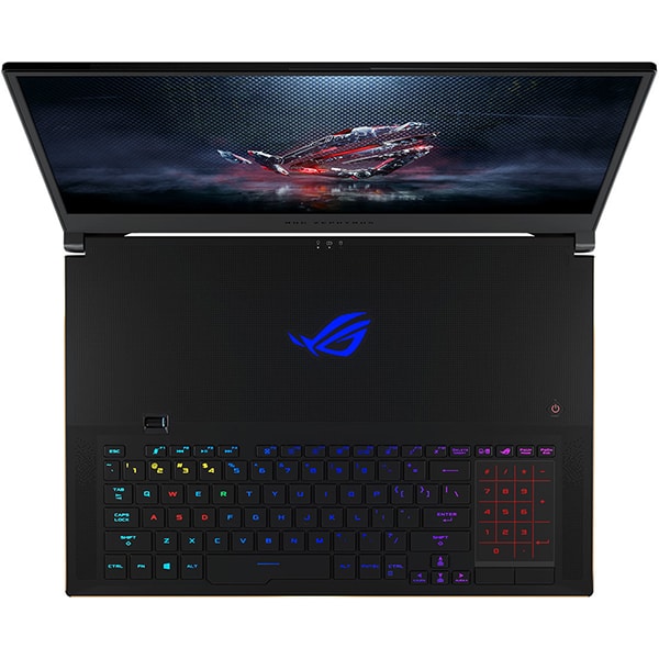 Laptop Gaming ASUS ROG Zephyrus S GX701LWS-HG019T, Intel Core i7-10750H pana la 5.0GHz, 17.3" Full HD, 16GB, SSD 1TB, NVIDIA GeForce RTX 2070 8GB, Windows 10 Home, negru