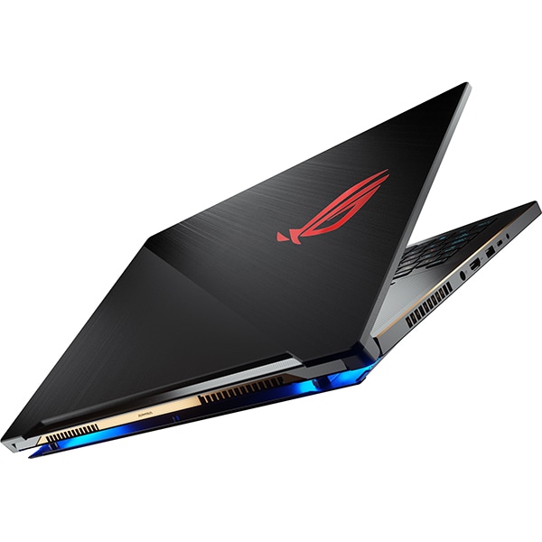 Laptop Gaming ASUS ROG Zephyrus S GX701GXR-H6080T, Intel Core i7-9750H pana la 4.5GHz, 17.3" Full HD, 24GB, SSD 1TB, NVIDIA GeForce RTX 2080 Max-Q Design 8GB, WebCam, Windows 10 Home, negru