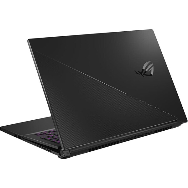Laptop ASUS ROG Zephyrus S17 GX703HS-K4019T, Intel Core i9-11900H pana la 4.9GHz, 17.3" WQHD, 32GB, SSD 2TB, NVIDIA GeForceRTX3080 16GB, Windows 10 Home, negru