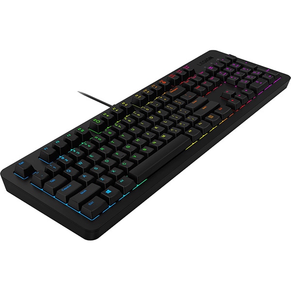 Tastatura Gaming LENOVO Legion K300 RGB, USB, Layout US, negru