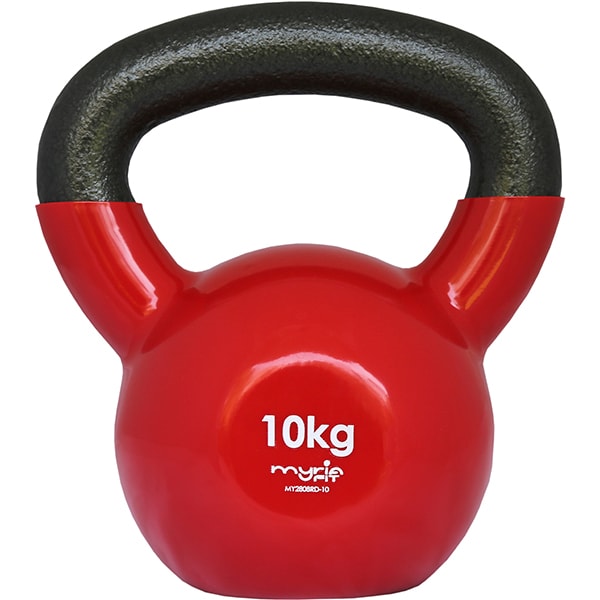 Gantera Kettlebell MYRIA MY2808RD, 10kg, rosu