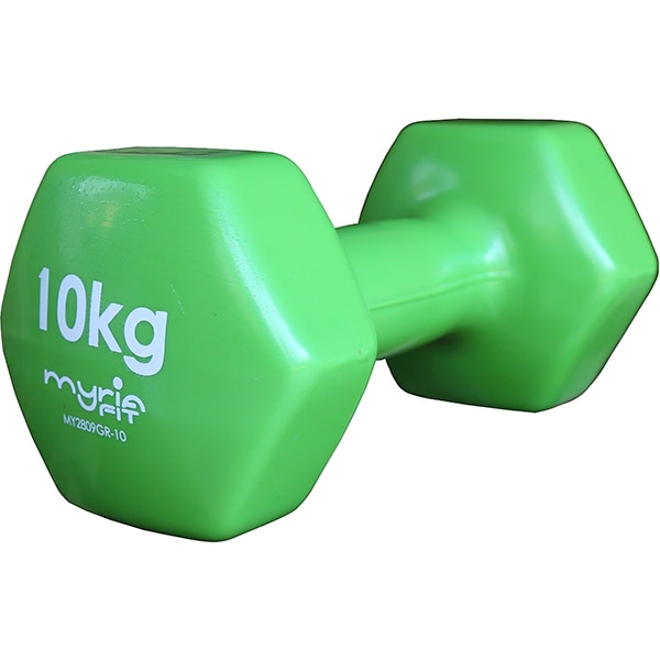 Gantera MYRIA MY2809GR, 10kg, verde