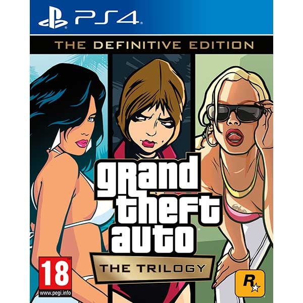 Grand Theft Auto (GTA): The Trilogy  The Definitive Edition PS4