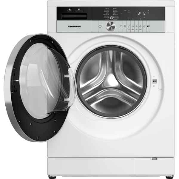 Masina de spalat rufe frontala GRUNDIG GWN48442C, HomeWhiz, 8 kg, 1400rpm, Clasa C, alb