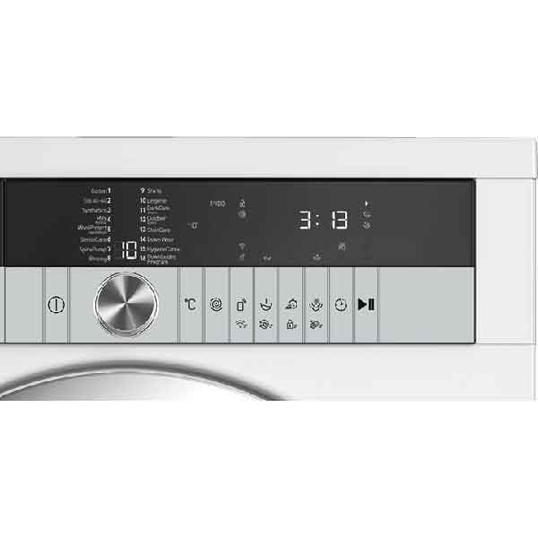Masina de spalat rufe frontala GRUNDIG GWN48442C, HomeWhiz, 8 kg, 1400rpm, Clasa C, alb