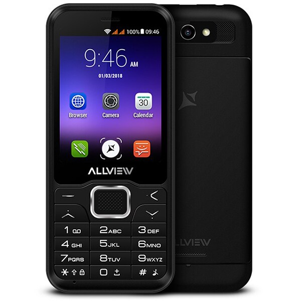 Telefon Mobil Allview H4 Join 256mb Ram 3g Dual Sim Black