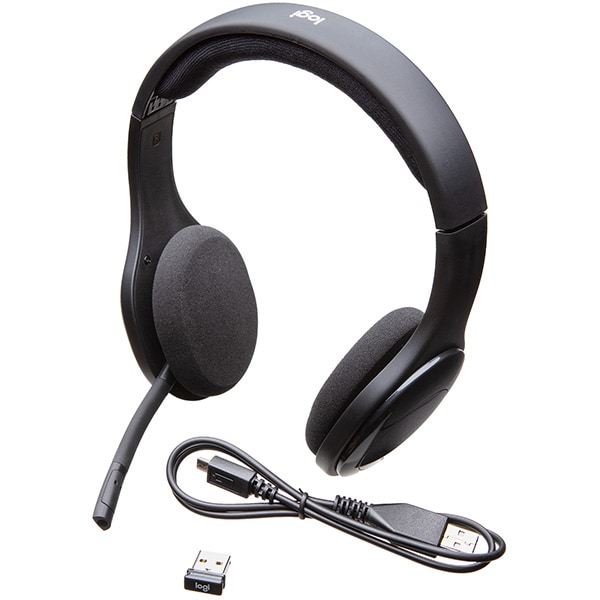 Casti Bluetooth LOGITECH H800, negru