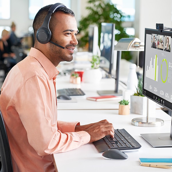 Casti Bluetooth LOGITECH H800, negru