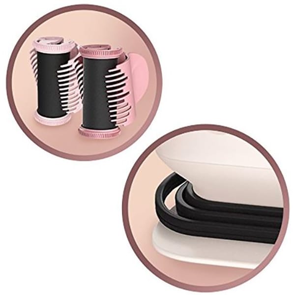 Trusa bigudiuri REMINGTON PROluxe H9100, 20 bigudiuri, roz