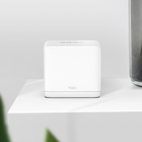 Sistem Wi-Fi Mesh MERCUSYS Halo H30G AC1300, Dual-Band 400 + 867 Mbps, 3 buc, alb