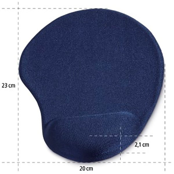 Mouse Pad HAMA Ergonomic 54778, albastru