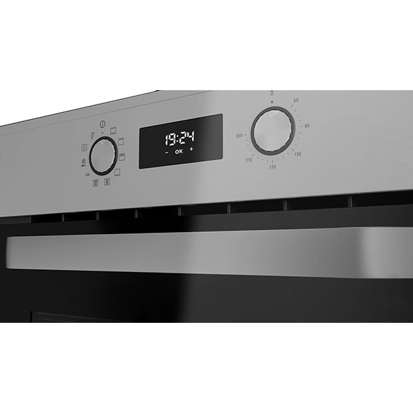 Cuptor incorporabil TEKA HCB 6435, Electric, Autocuratare hidrolitica, 70 l, Clasa A, inox