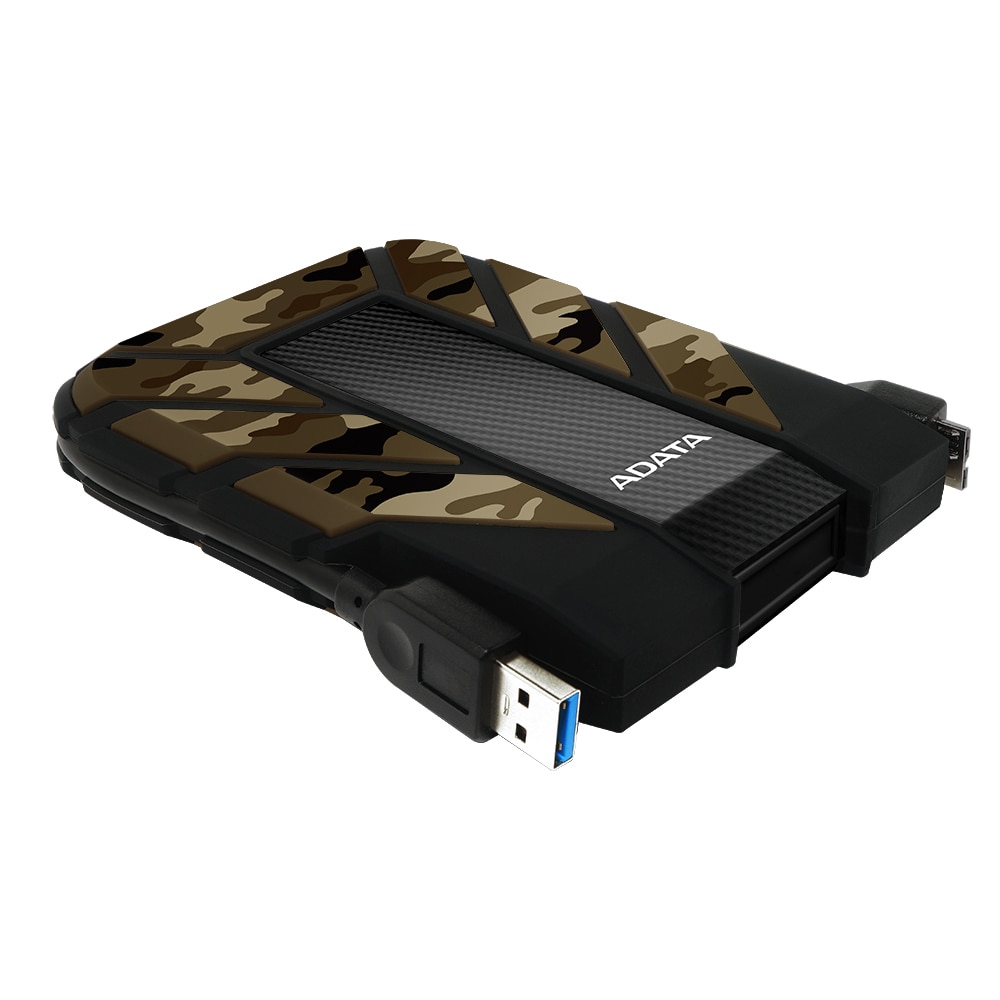 Hard Disk extern ADATA HD710M Pro, 2TB, USB 3.2 Gen1, camuflaj