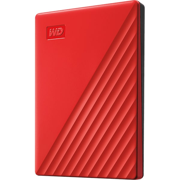 Hard Disk extern WD My Passport WDBYVG0020BRD-WESN, 2TB, USB 3.2, rosu